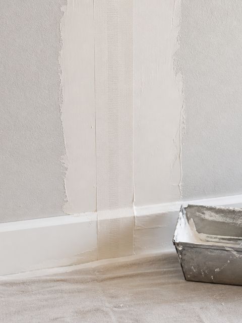 Finished drywall repair projects in Austin homes