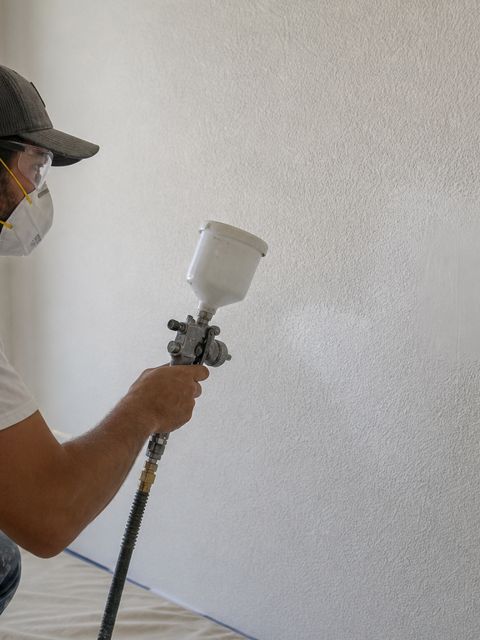 Finished drywall repair projects in Austin homes