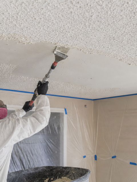 Smooth ceilings after popcorn texture removal by Medrano's Painting