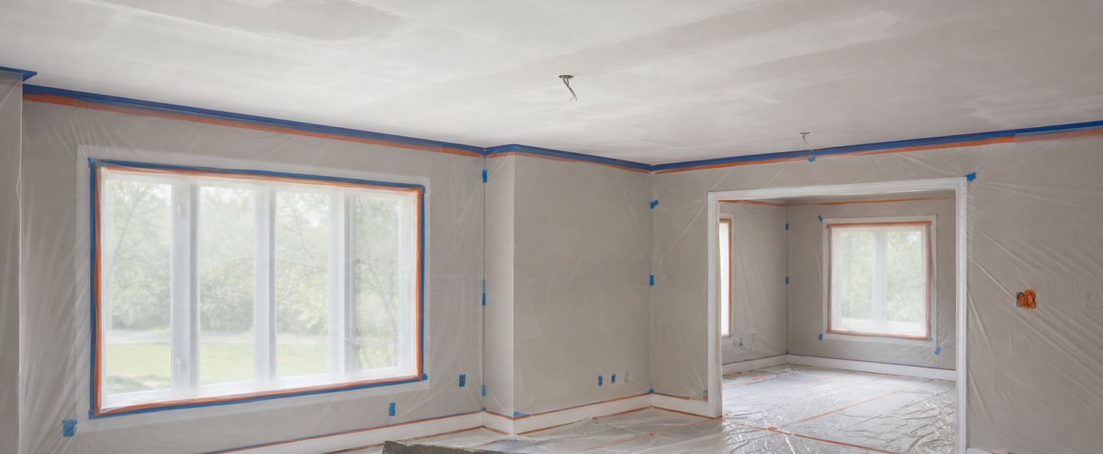 Smooth ceiling after texture removal