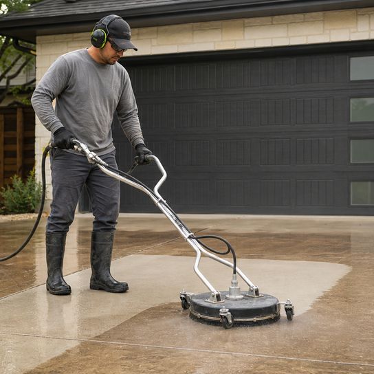 pressure washing