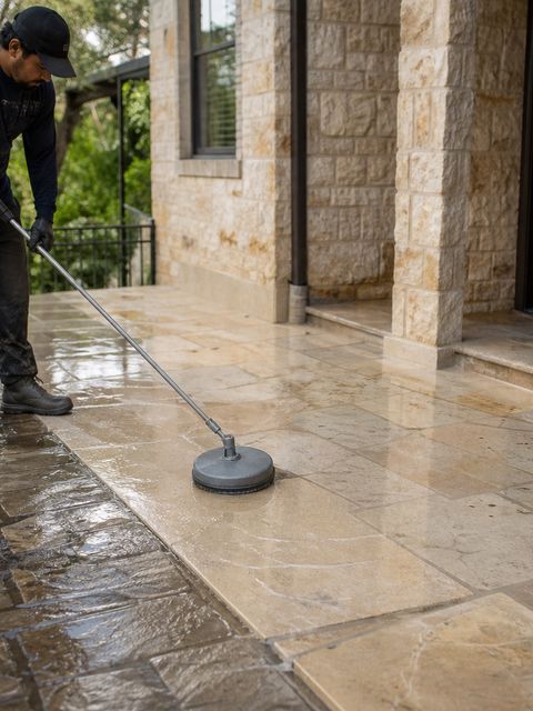 clean home exterior