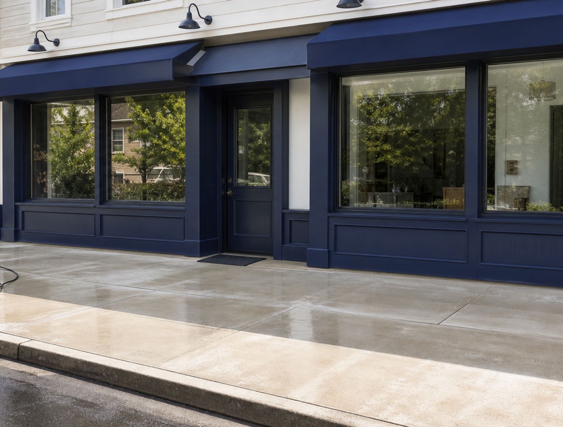 pressure washing
