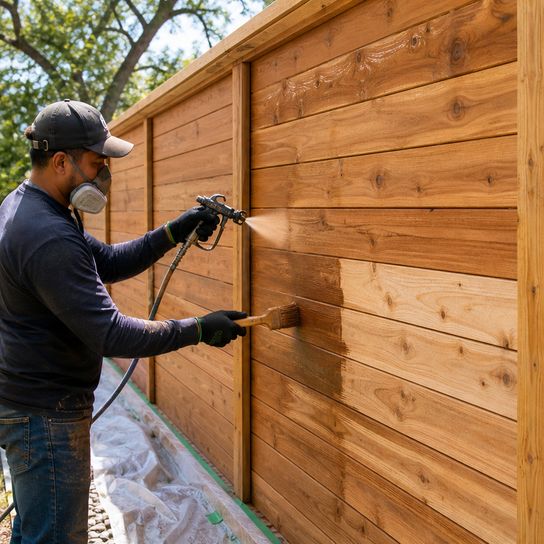 wood staining